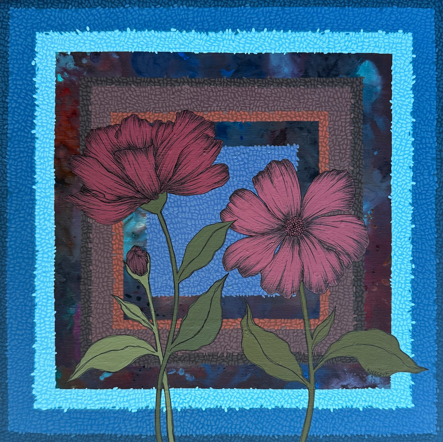 Quilted Cosmos