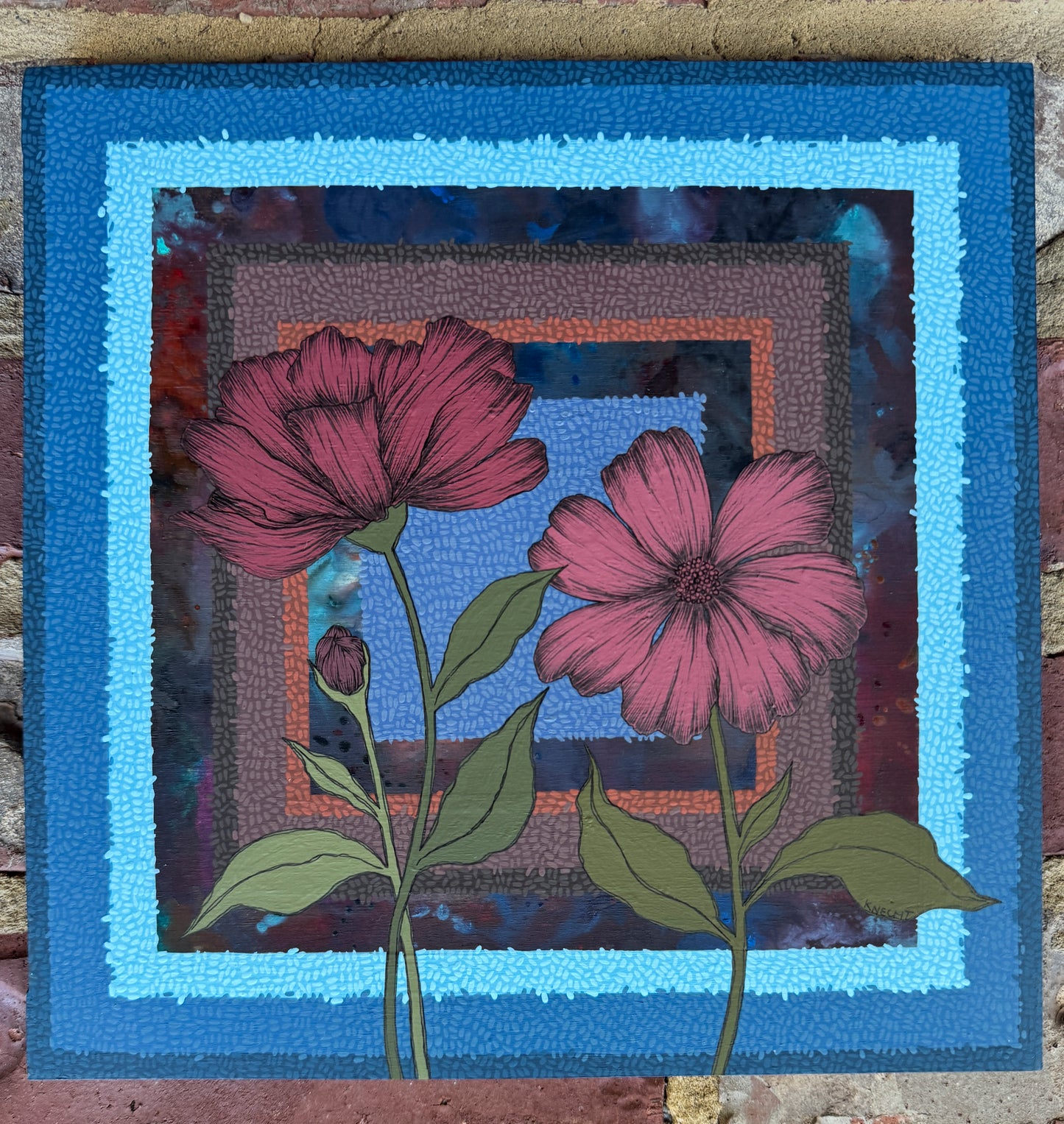 Quilted Cosmos